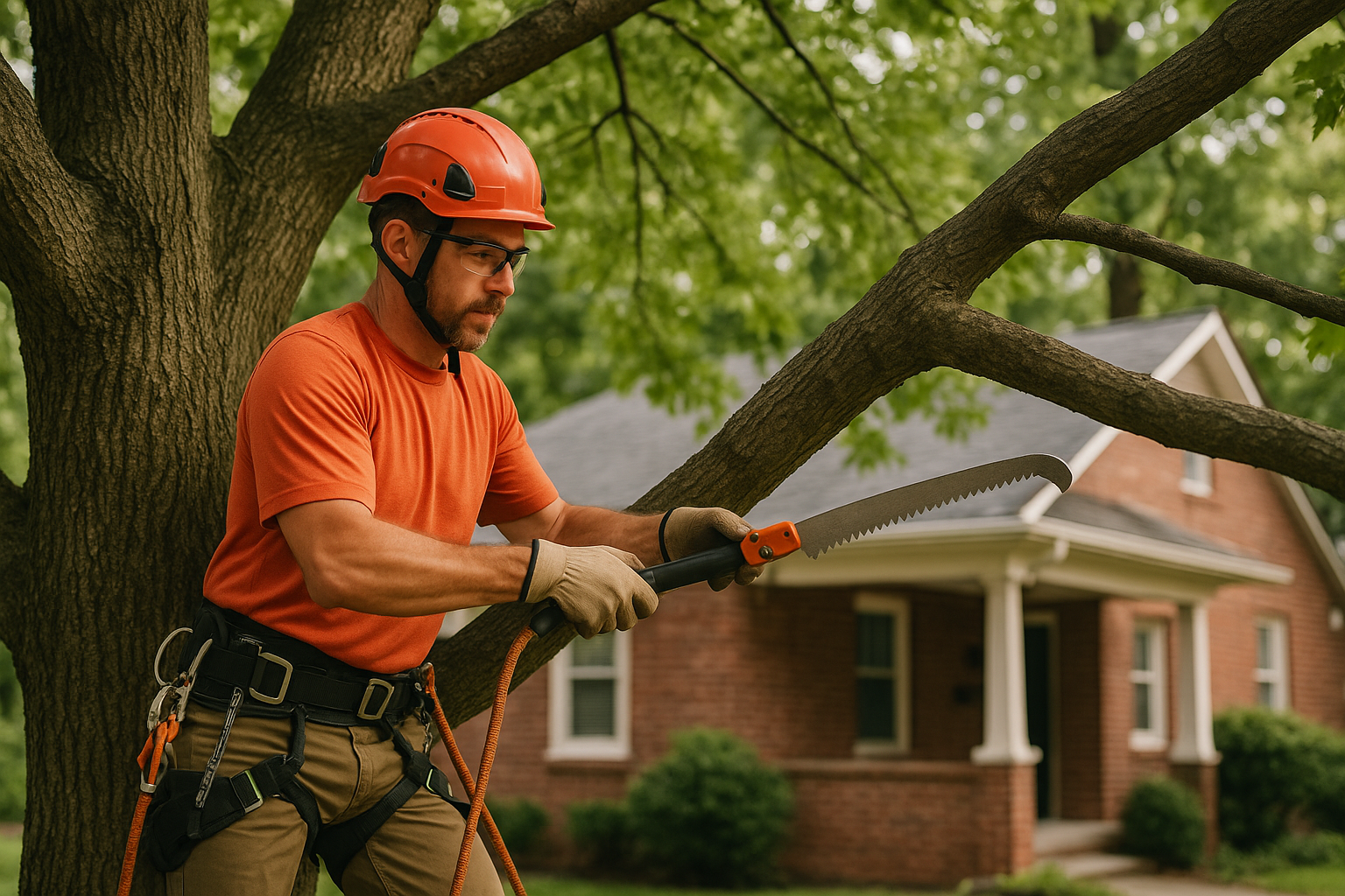 Editorial illustration depicting best tree species raleigh court roanoke soil