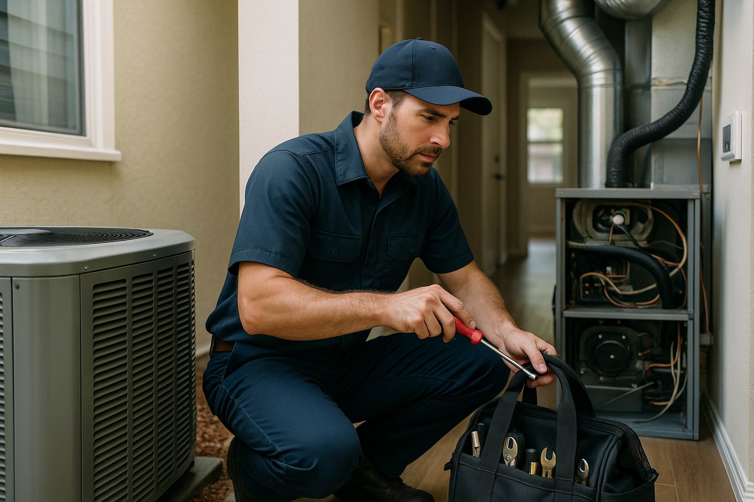 Editorial illustration depicting ac humidity removal problems tioga gainesville